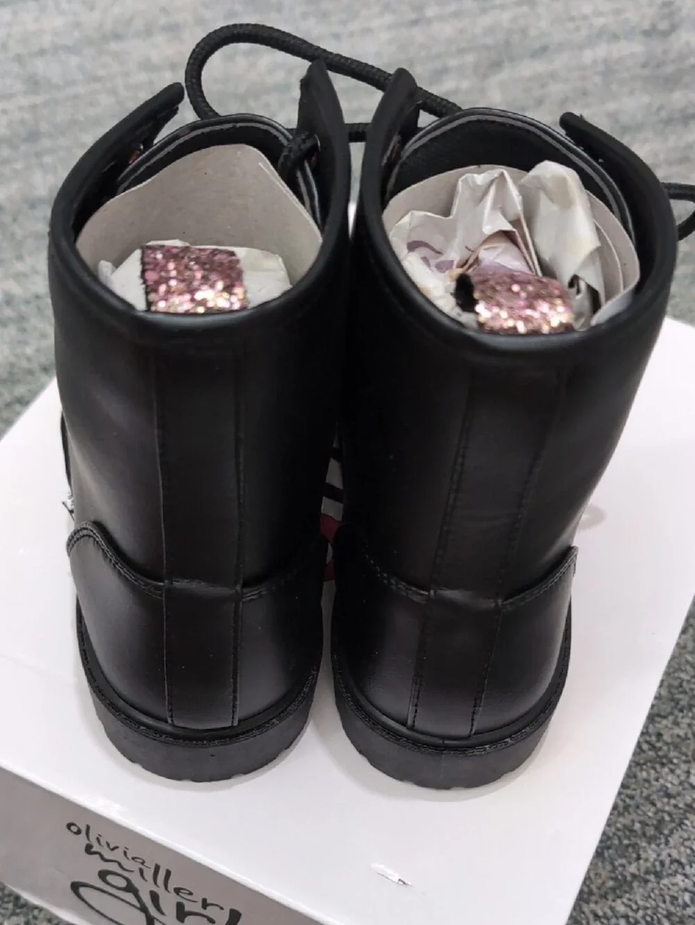 NEW Olivia Miller Girl Kids Boots Sz 1